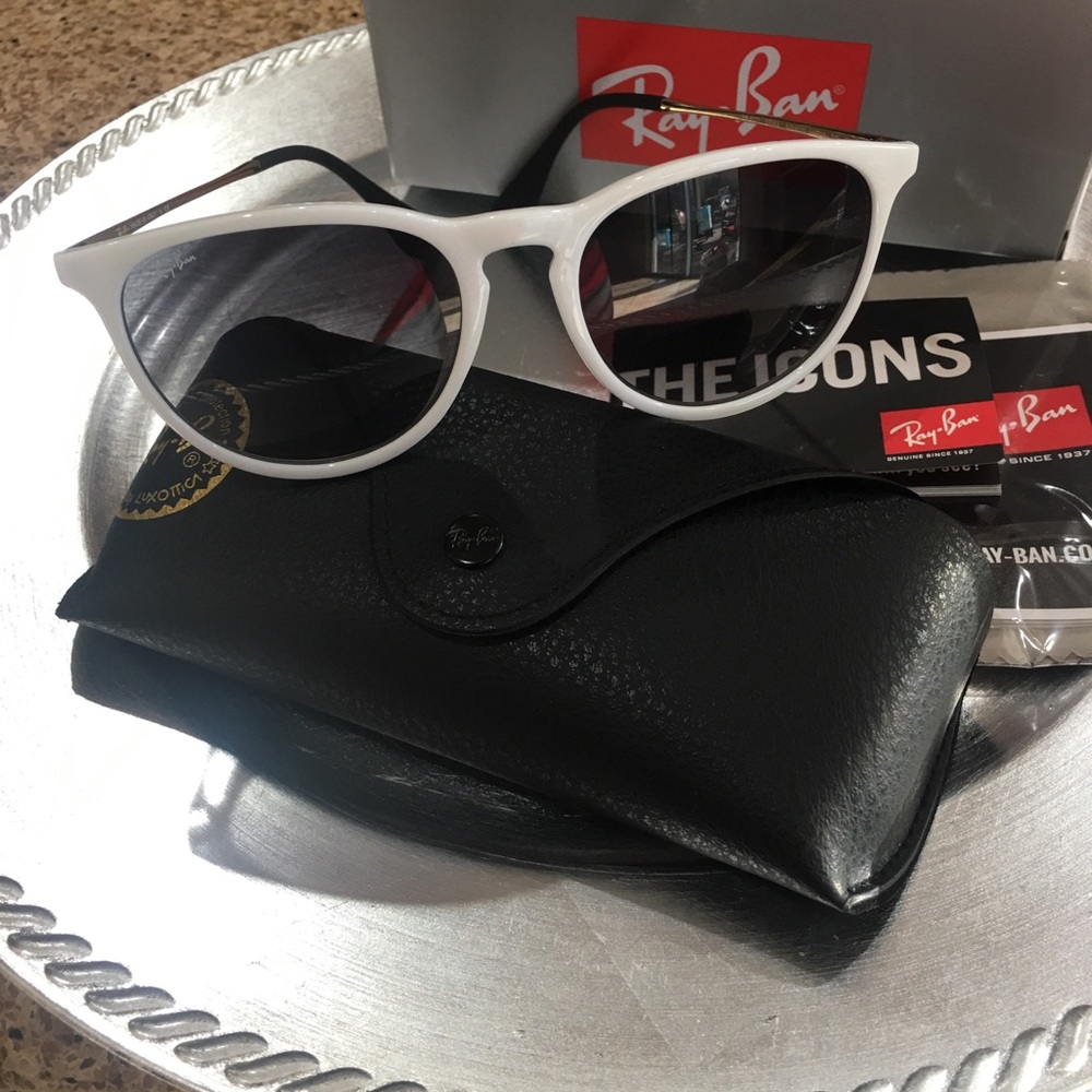New White Erika Sunglasses 🕶 - Picture 4 of 11